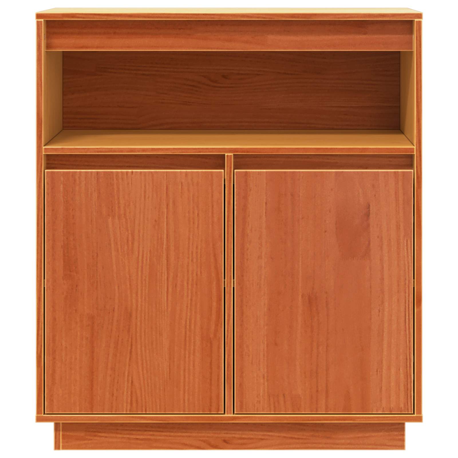 Aparador Marrón cera 70 x 34 x 80 cm Madera de pino macizo