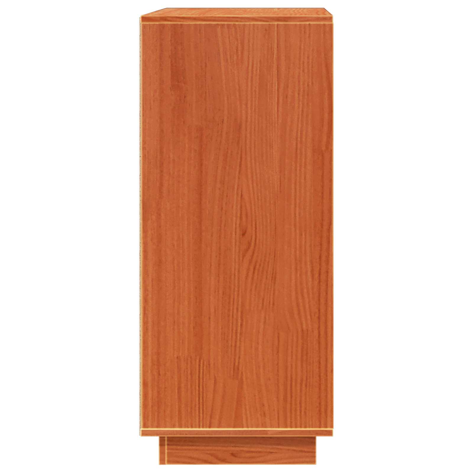 Aparador Marrón cera 70 x 34 x 80 cm Madera de pino macizo