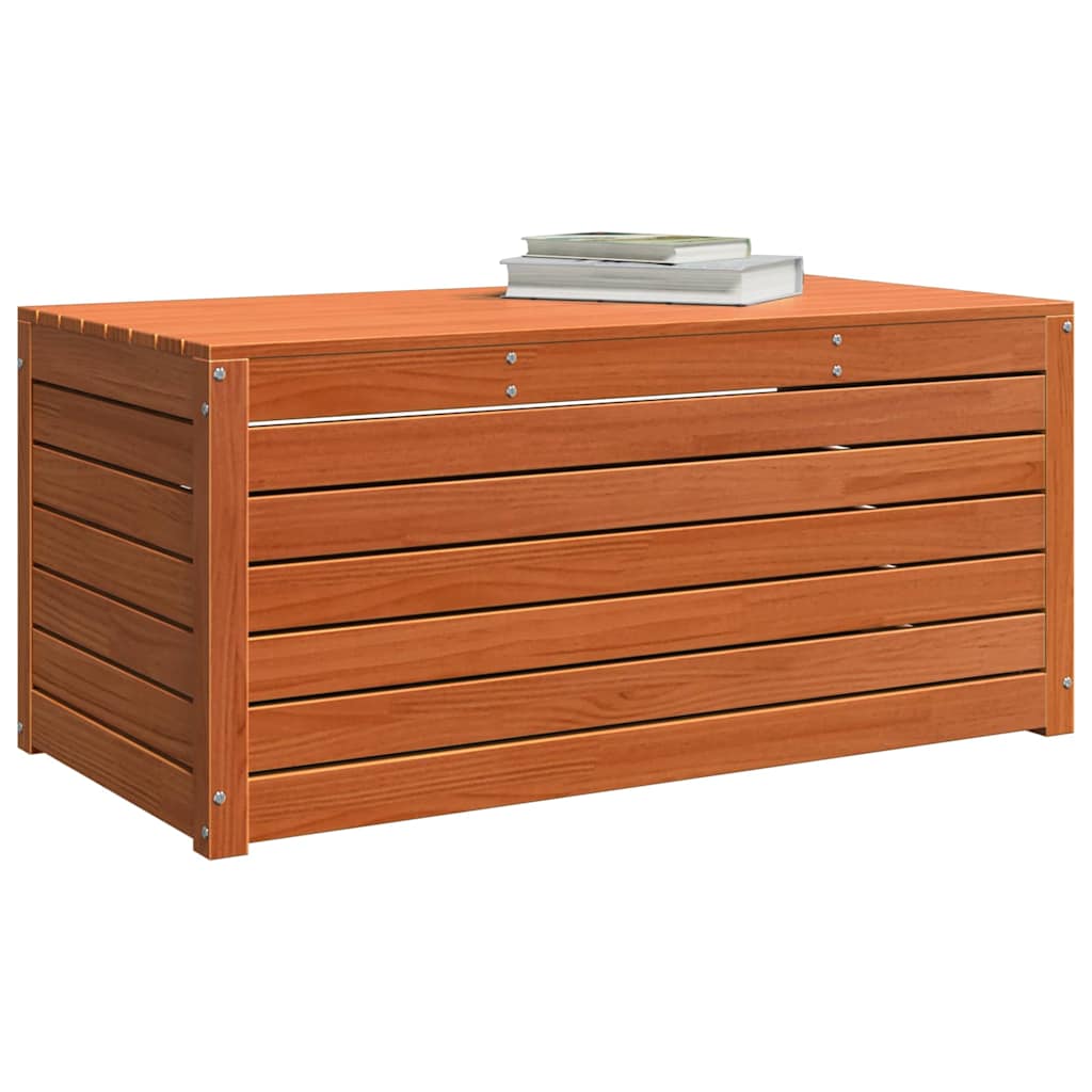 Caja de Almacenamiento Marrón cera 101 x 50,5 x 46,5 cm