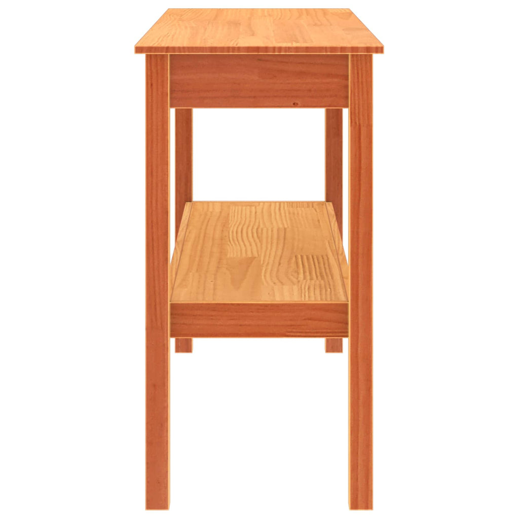Mesa Consola Marrón cera 110 x 40 x 75 cm Pino macizo