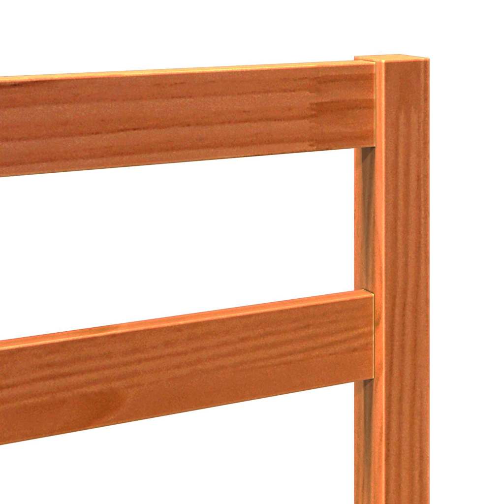 Cabecera de Cama con cabecera Marrón cera 105,5 x 4 x 104 cm