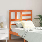 Cabecera de Cama con cabecera Marrón cera 105,5 x 4 x 104 cm