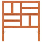 Cabecera de Cama con cabecera Marrón cera 105,5 x 4 x 104 cm