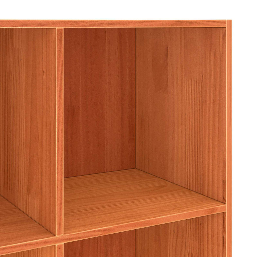 Librería Marrón cera 104 x 33 x 110 cm Madera de pino macizo