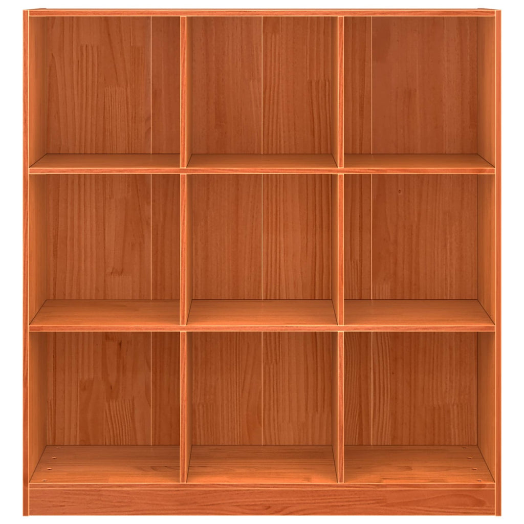 Librería Marrón cera 104 x 33 x 110 cm Madera de pino macizo