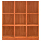Librería Marrón cera 104 x 33 x 110 cm Madera de pino macizo