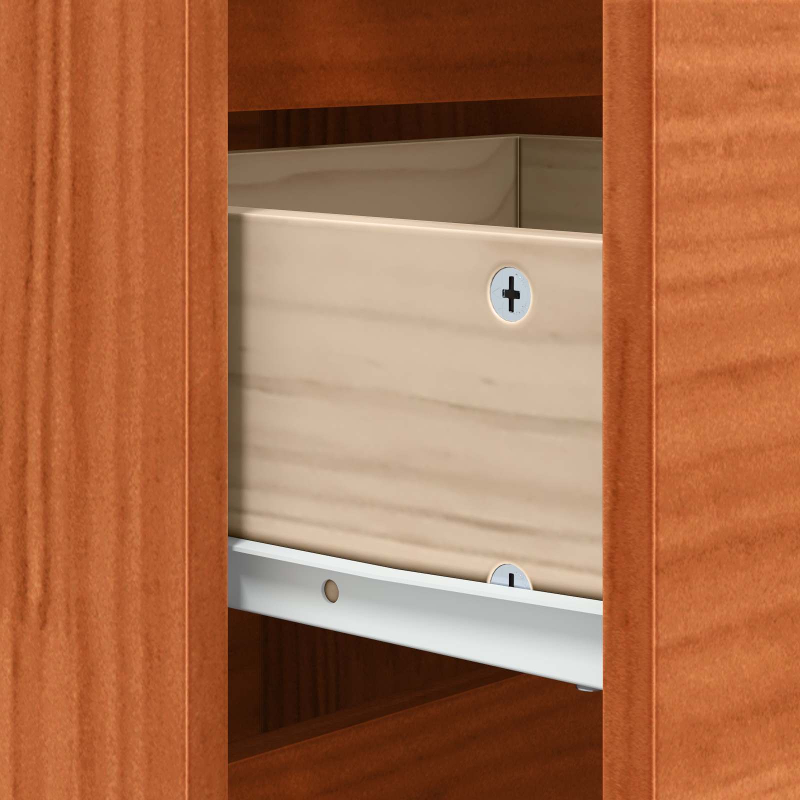 Aparador Roble Marrón 111 x 34 x 75 cm Madera de pino macizo