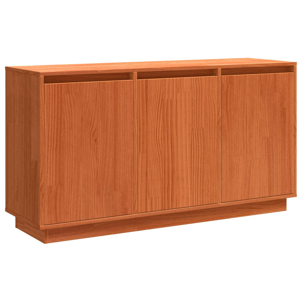 Aparador Roble Marrón 111 x 34 x 60 cm Madera de pino macizo