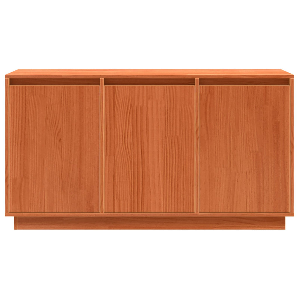 Aparador Roble Marrón 111 x 34 x 60 cm Madera de pino macizo