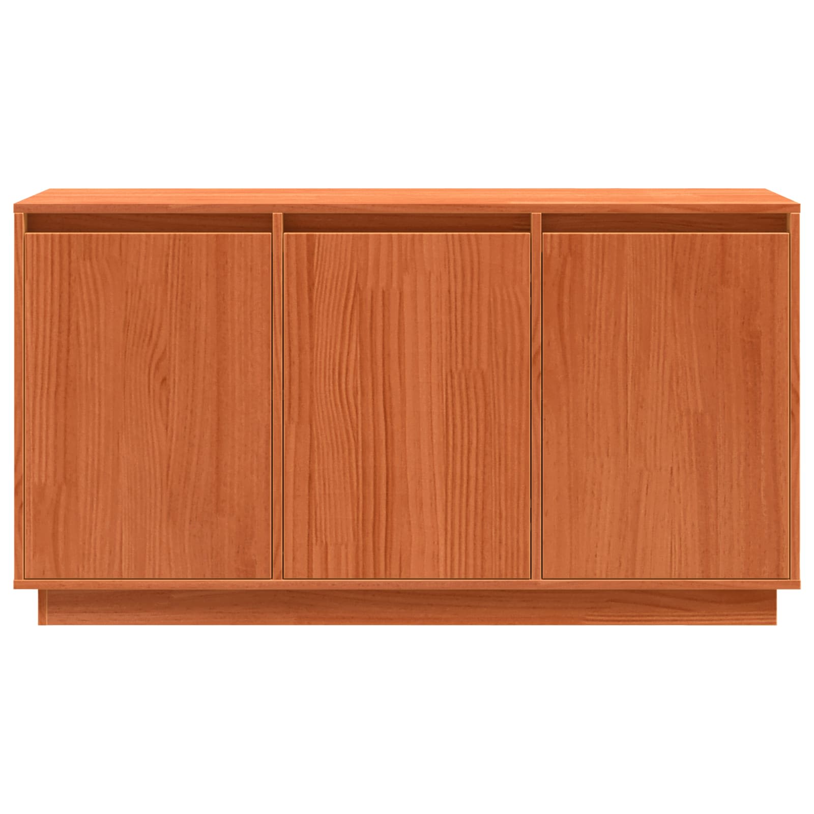 Aparador Roble Marrón 111 x 34 x 60 cm Madera de pino macizo