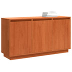 Aparador Roble Marrón 111 x 34 x 60 cm Madera de pino macizo