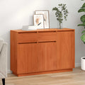Aparador Marrón cera 110 x 34 x 75 cm Madera de pino macizo