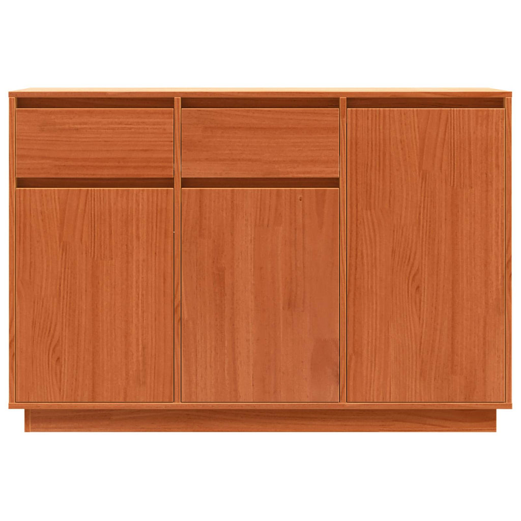 Aparador Marrón cera 110 x 34 x 75 cm Madera de pino macizo