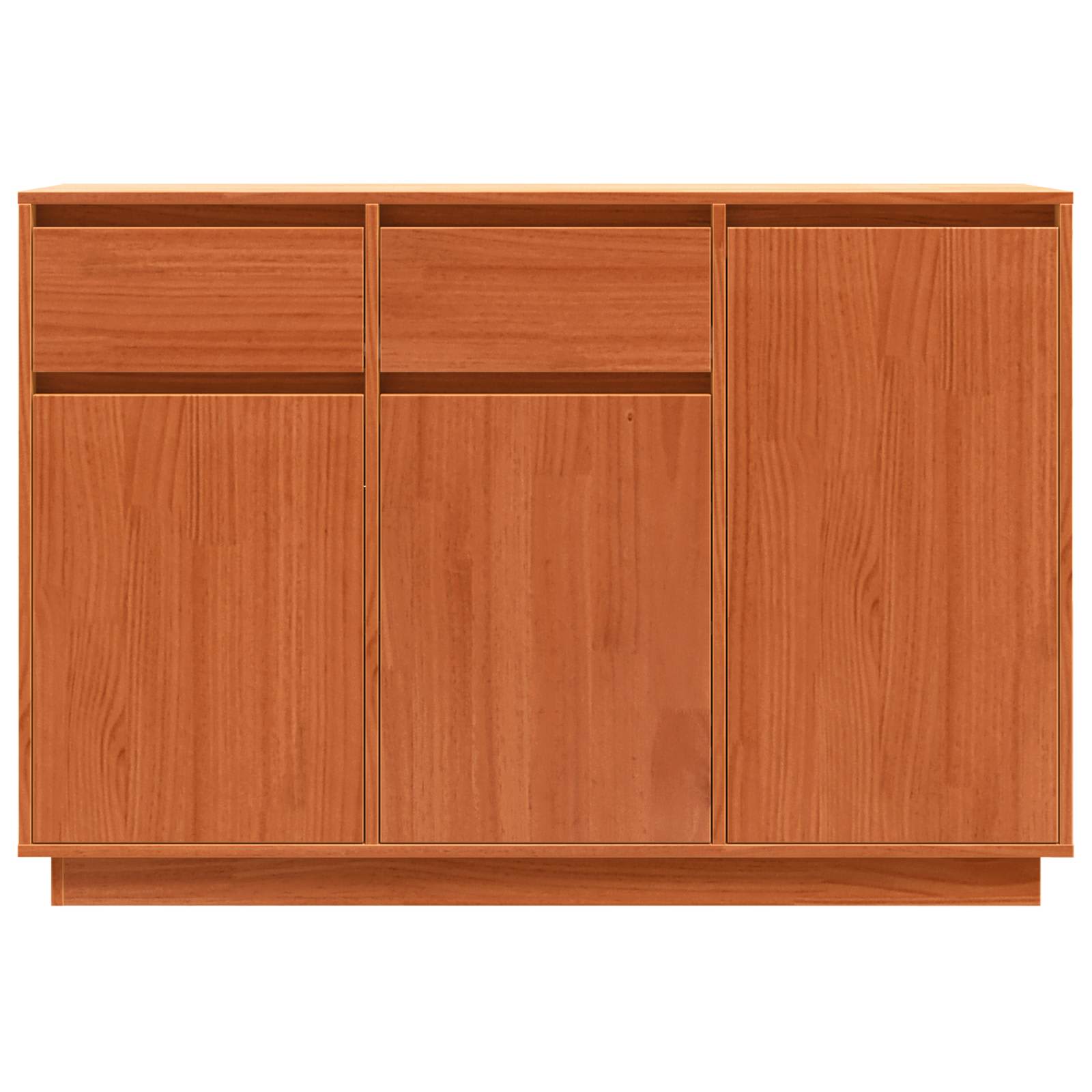 Aparador Marrón cera 110 x 34 x 75 cm Madera de pino macizo