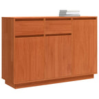 Aparador Marrón cera 110 x 34 x 75 cm Madera de pino macizo