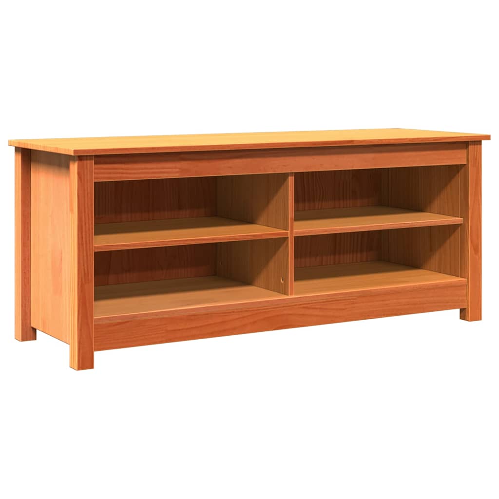Banco de almacenamiento Marrón cera 110 x 38 x 45,5 cm