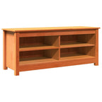 Banco de almacenamiento Marrón cera 110 x 38 x 45,5 cm