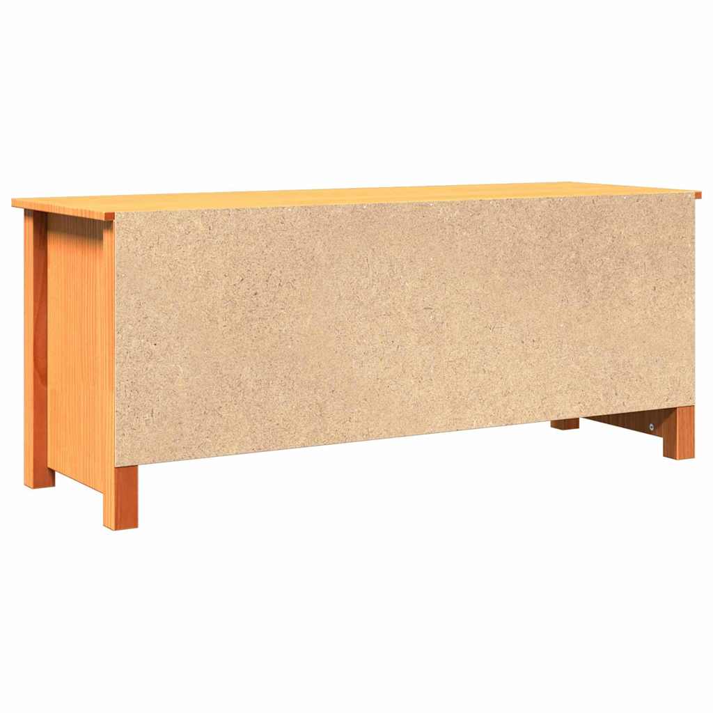 Banco de almacenamiento Marrón cera 110 x 38 x 45,5 cm