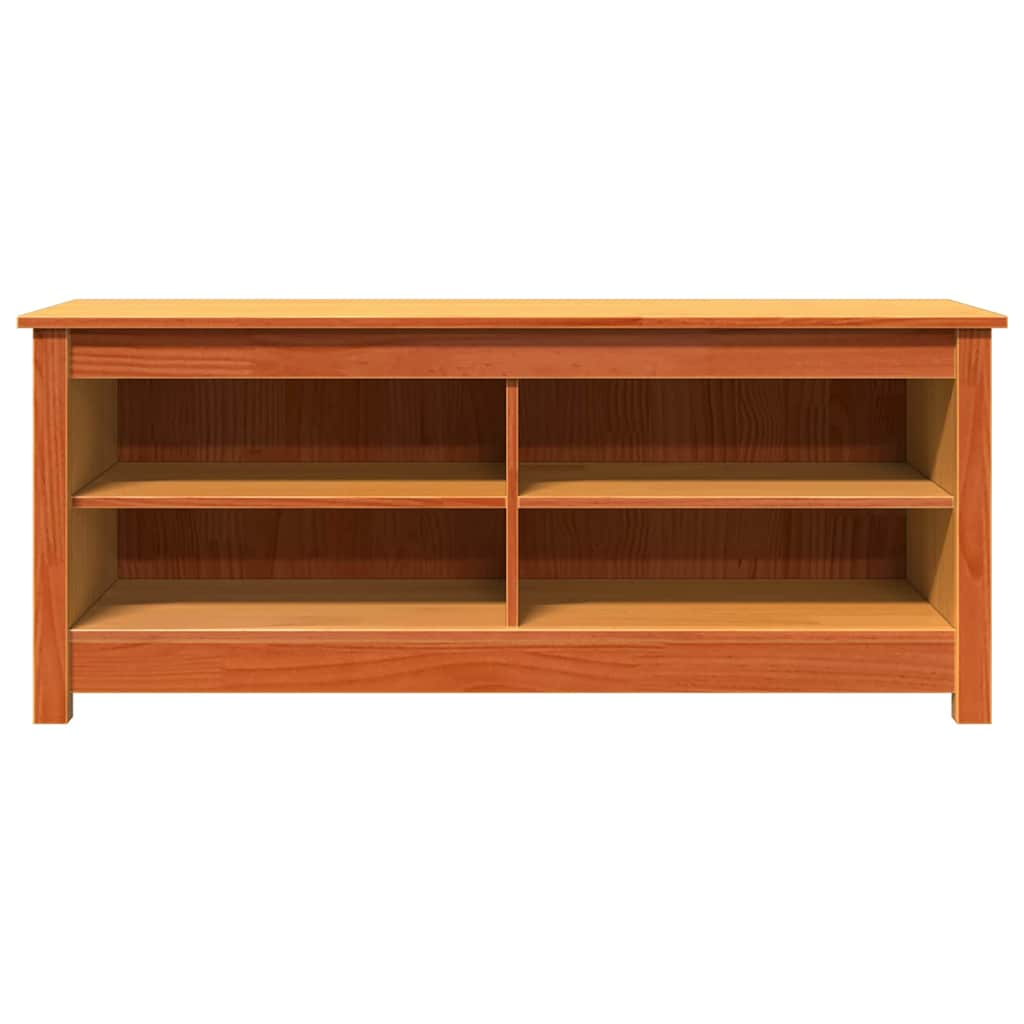 Banco de almacenamiento Marrón cera 110 x 38 x 45,5 cm