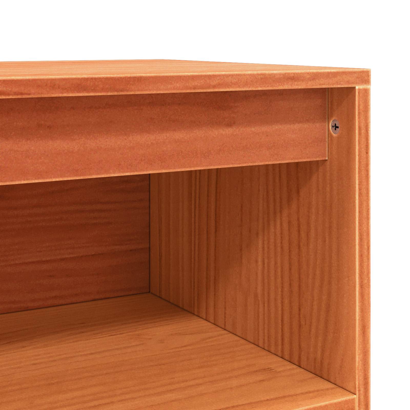 Aparador Marrón cera 104,5 x 34 x 80 cm Madera de pino macizo