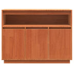 Aparador Marrón cera 104,5 x 34 x 80 cm Madera de pino macizo