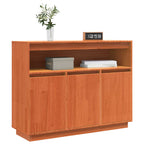 Aparador Marrón cera 104,5 x 34 x 80 cm Madera de pino macizo