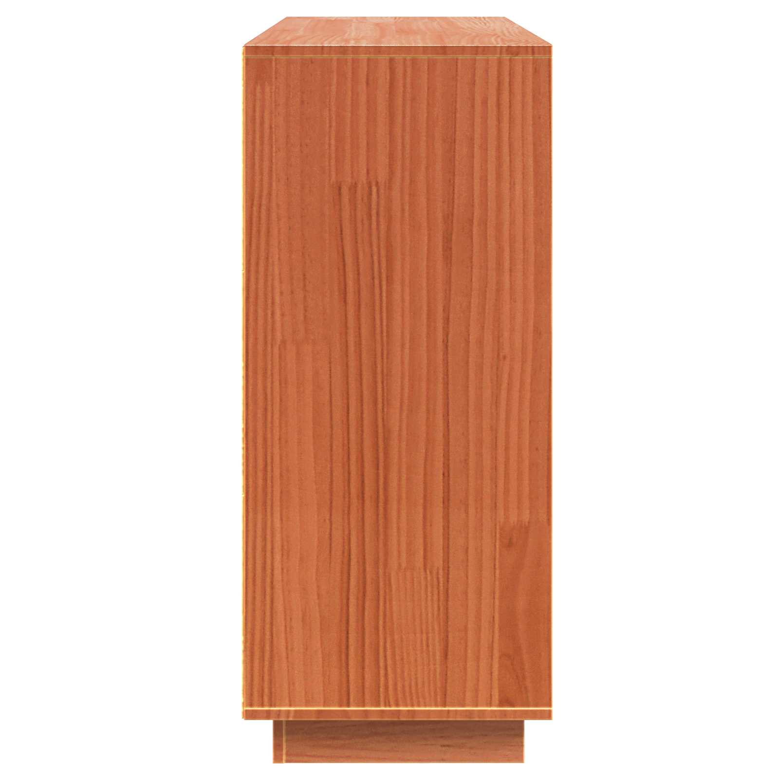 Aparador Marrón cera 104,5 x 34 x 80 cm Madera de pino macizo
