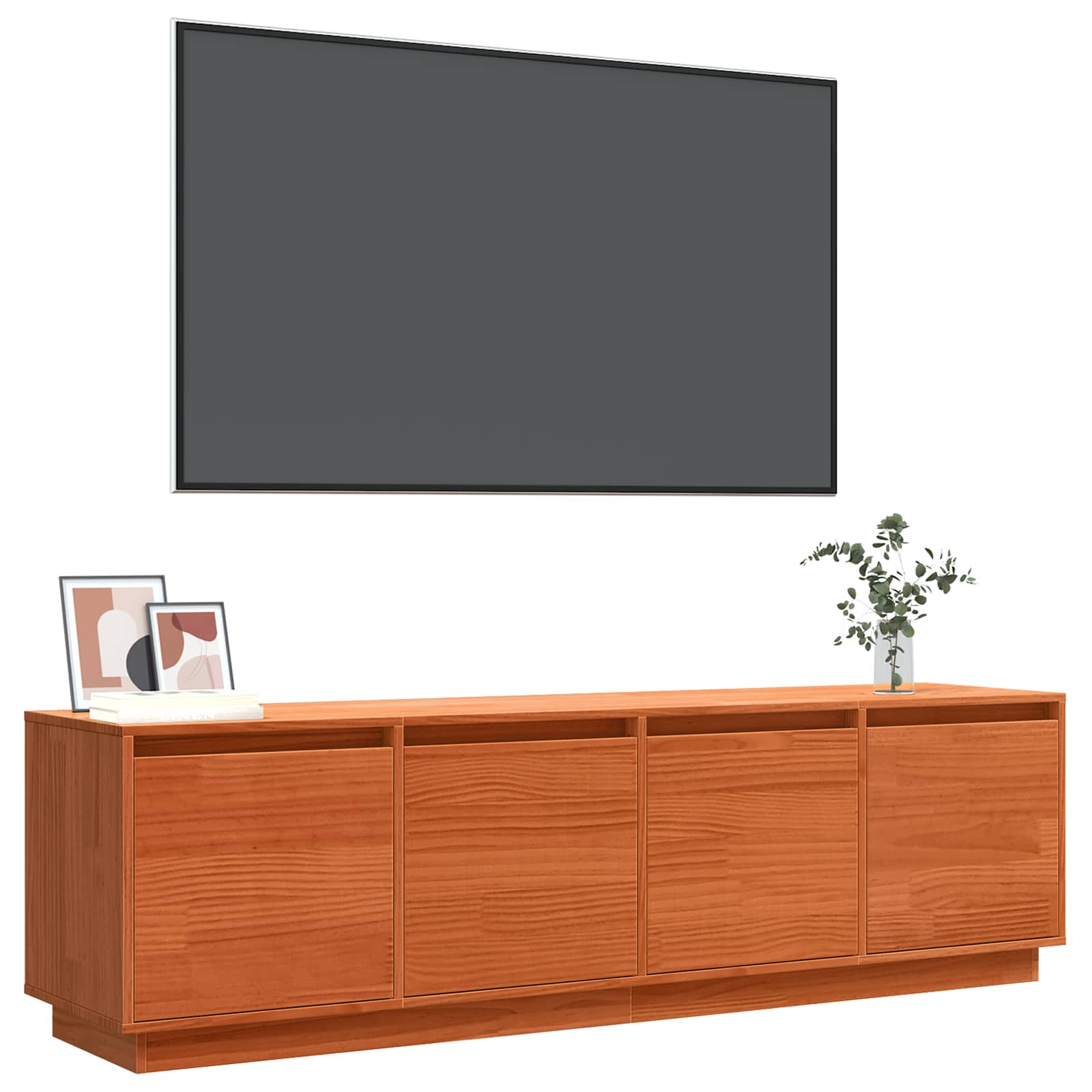 Mueble de TV Marrón 156 x 37 x 45 cm Madera de ingeniería