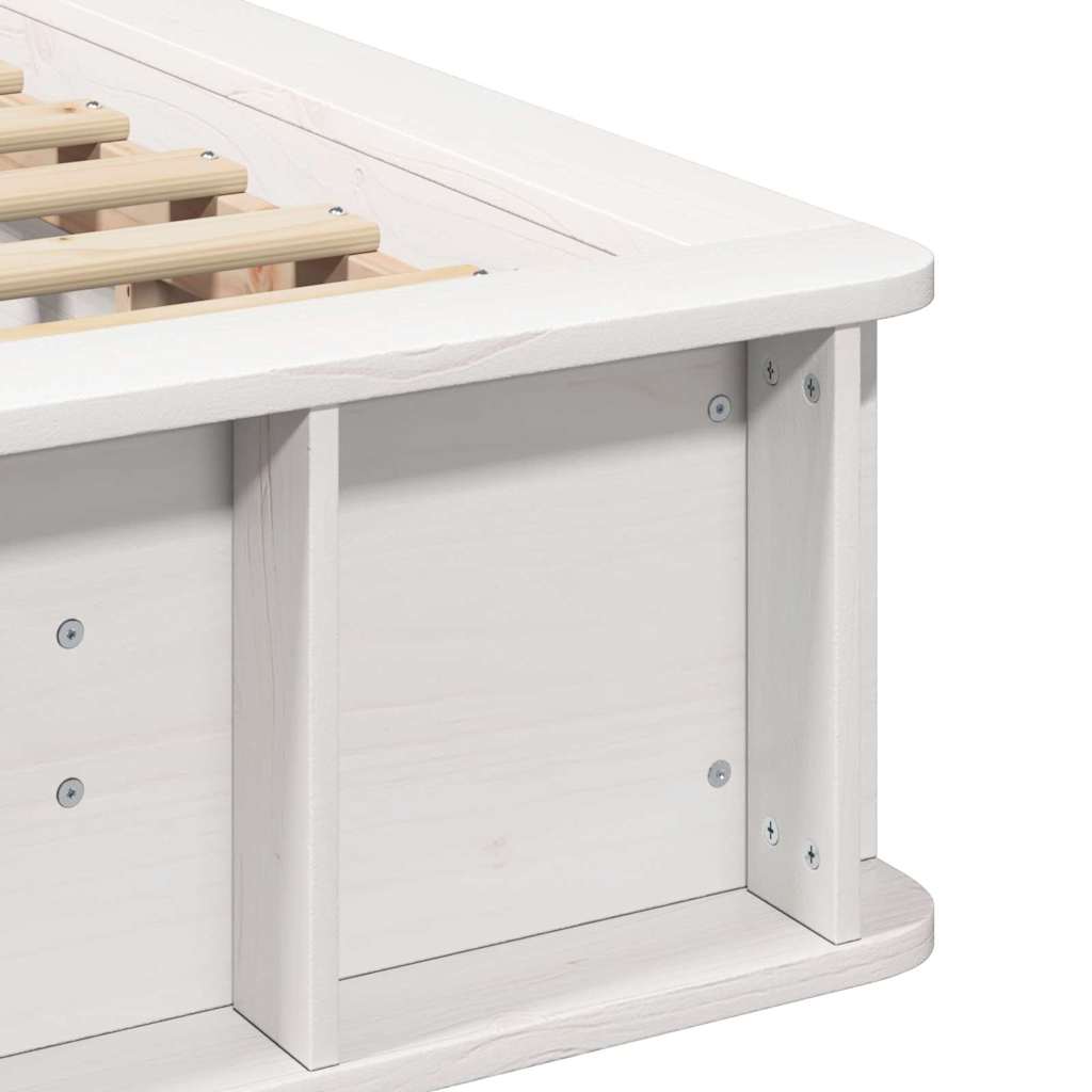 Estructura de cama 100 x 200 cm Madera de pino macizo