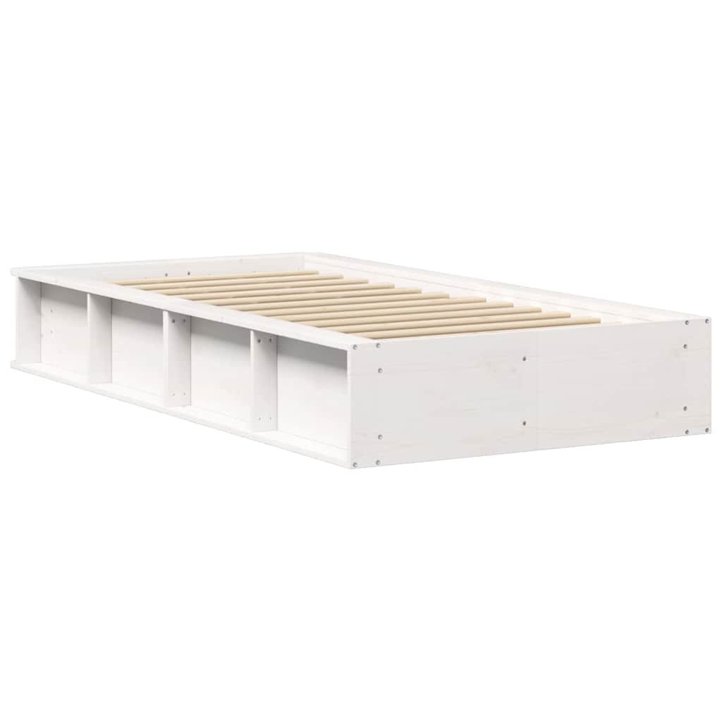 Estructura de cama 100 x 200 cm Madera de pino macizo
