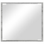 Espejo de baño LED con espejo Gris Sonoma 40 x 37 x 8.5 cm