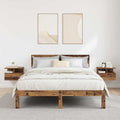 Mesita Flotante con cajón 2 pcs Madera vieja 40 x 31 x 28 cm
