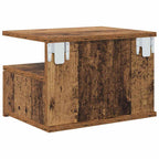 Mesita Flotante con cajón 2 pcs Madera vieja 40 x 31 x 28 cm