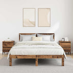 Armario de Noche 2 pcs Madera vieja 40 x 35 x 50 cm