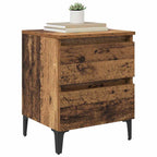 Armario de Noche 2 pcs Madera vieja 40 x 35 x 50 cm