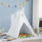 Teepee Tent 120 x 120 x 150 cm Fabric and Plastic