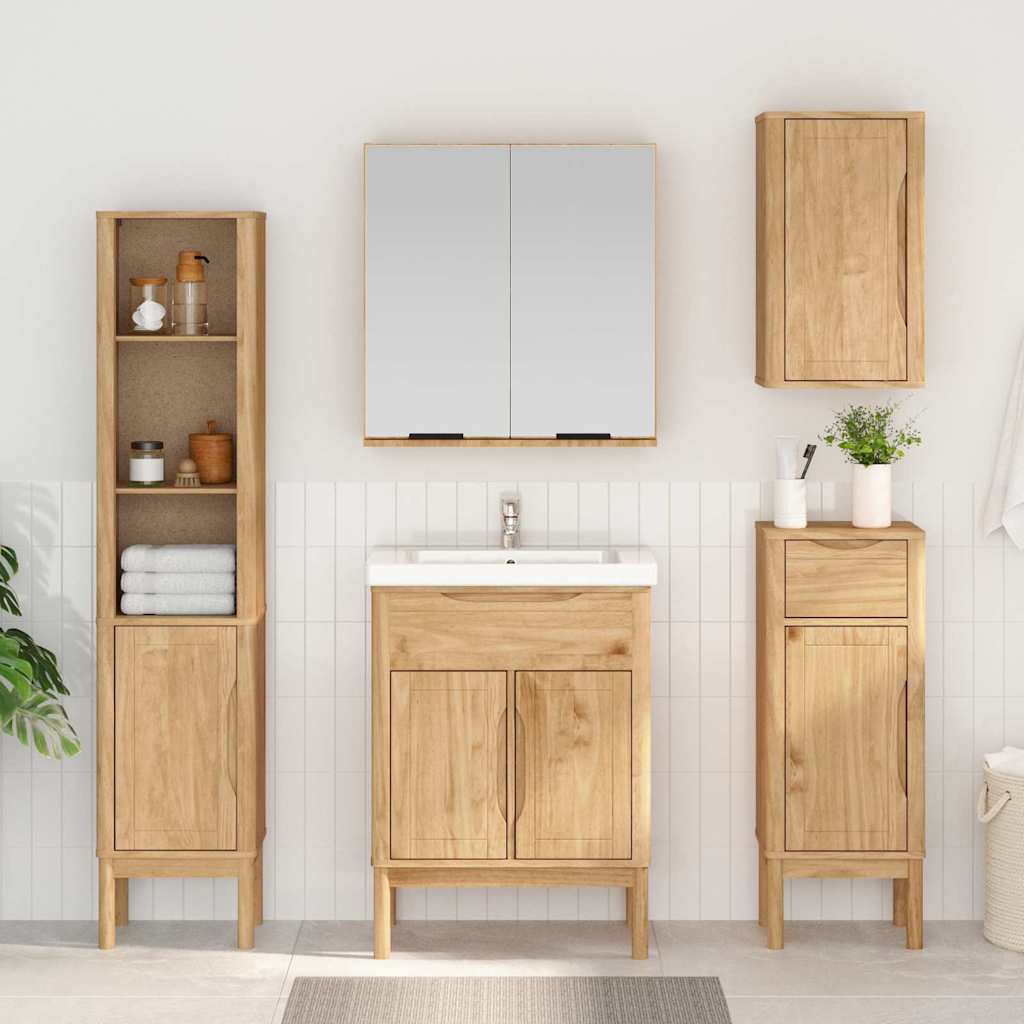 Bathroom Cabinet with drawer FLORO 35 x 30 x 90 cm