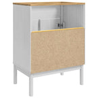 Mueble de lavabo para baño con estante FLORO 60 x 40 x 80 cm