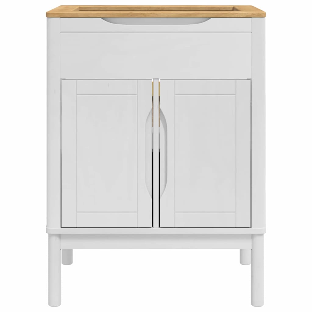 Mueble de lavabo para baño con estante FLORO 60 x 40 x 80 cm