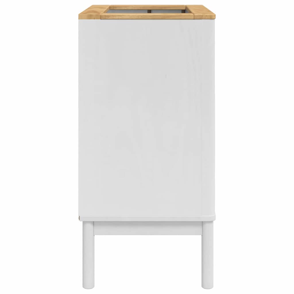 Mueble de lavabo para baño con estante FLORO 60 x 40 x 80 cm
