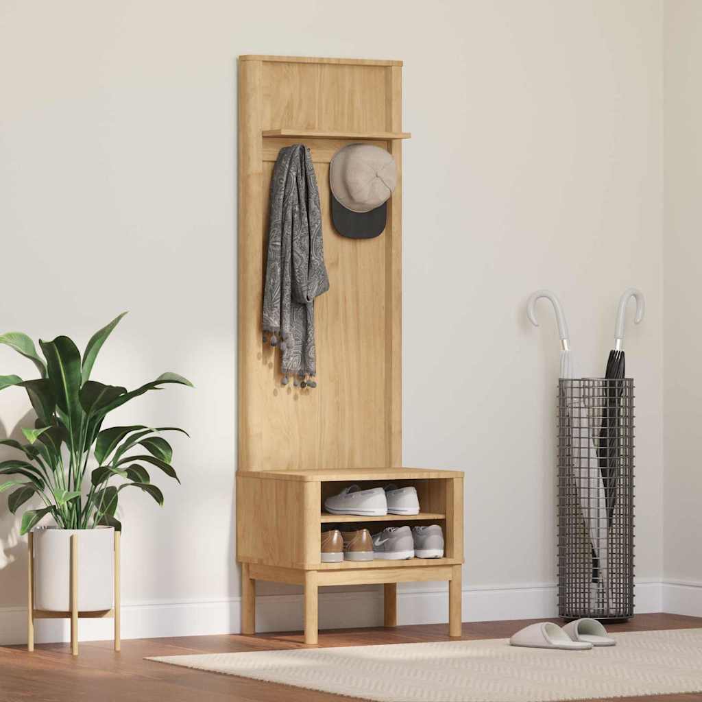 Hallway furniture with shelf FLORO 50 x 40 x 158 cm