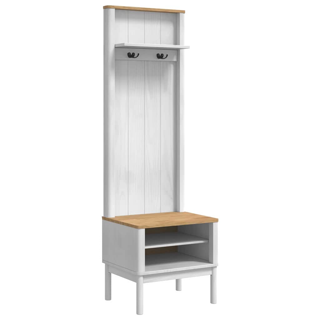 Mueble de recibidor con estante FLORO 50 x 40 x 158 cm