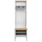 Mueble de recibidor con estante FLORO 50 x 40 x 158 cm