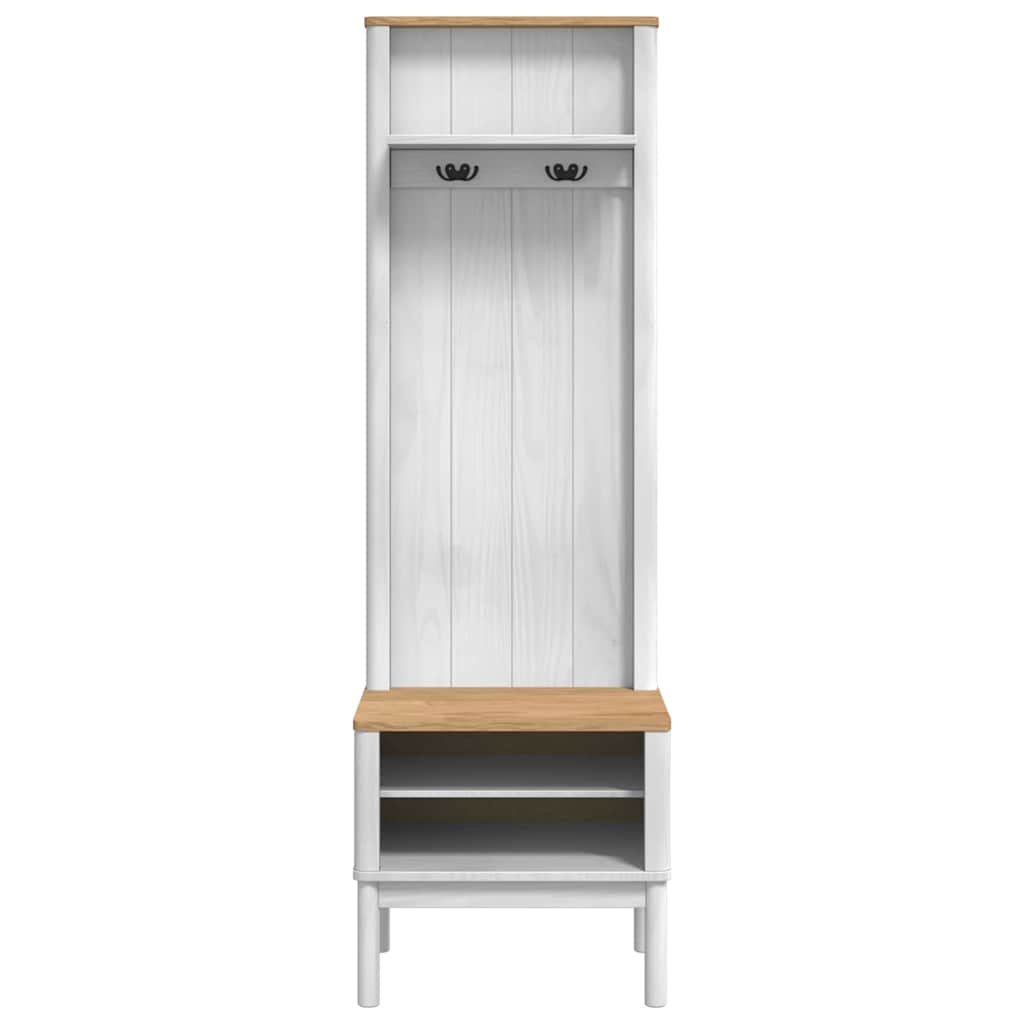 Mueble de recibidor con estante FLORO 50 x 40 x 158 cm