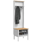 Mueble de recibidor con estante FLORO 50 x 40 x 158 cm
