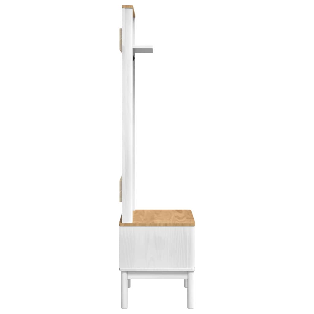 Mueble de recibidor con estante FLORO 50 x 40 x 158 cm