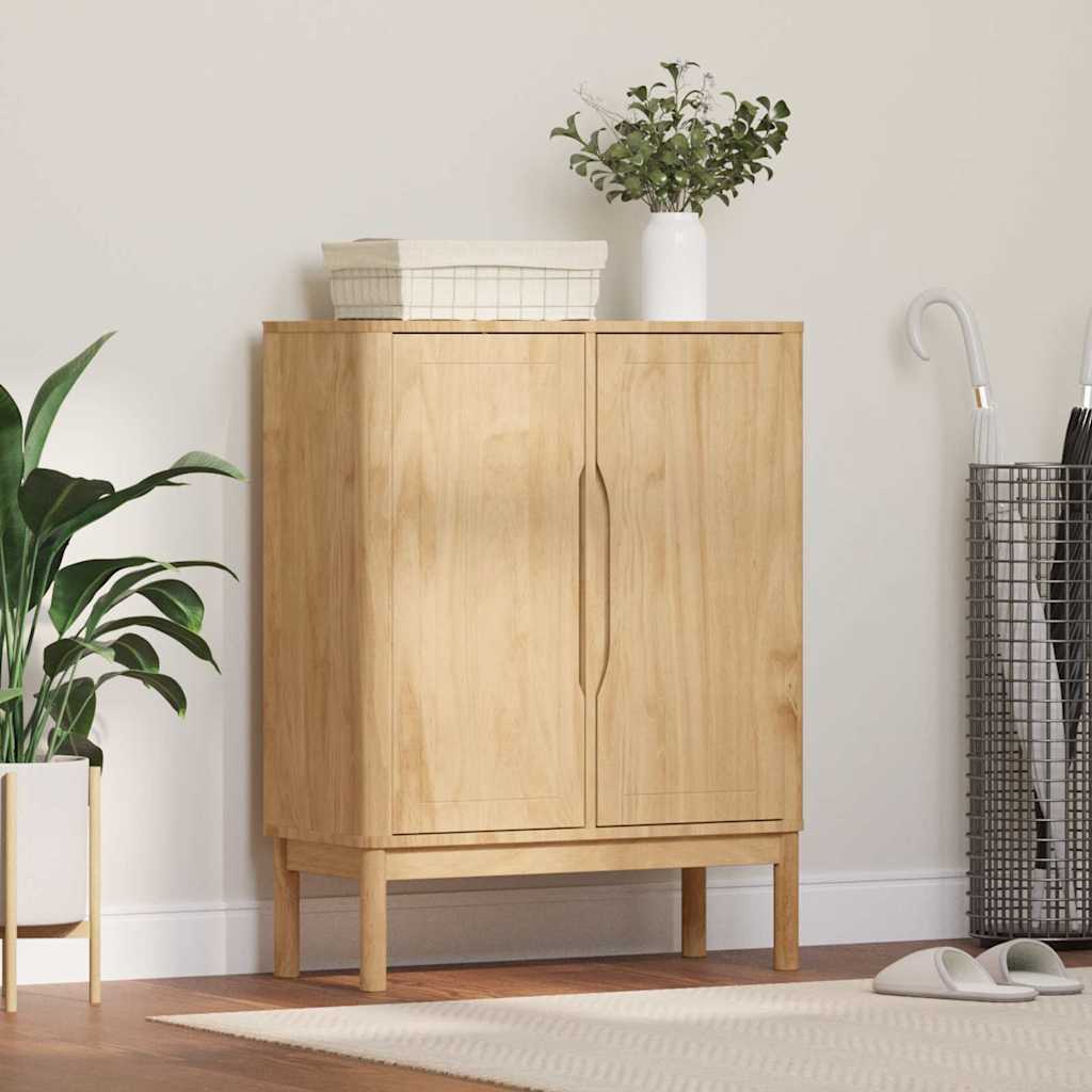 FLORO Sideboard 70 x 30 x 70.5 cm Solid Pine Wood