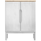 Aparador FLORO 70 x 30 x 70,5 cm Madera de Pino Macizo