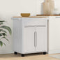 Carro de Cocina FLORO 72,5 x 45 x 80 cm Madera de Pino Macizo