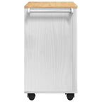 Carro de Cocina FLORO 72,5 x 45 x 80 cm Madera de Pino Macizo